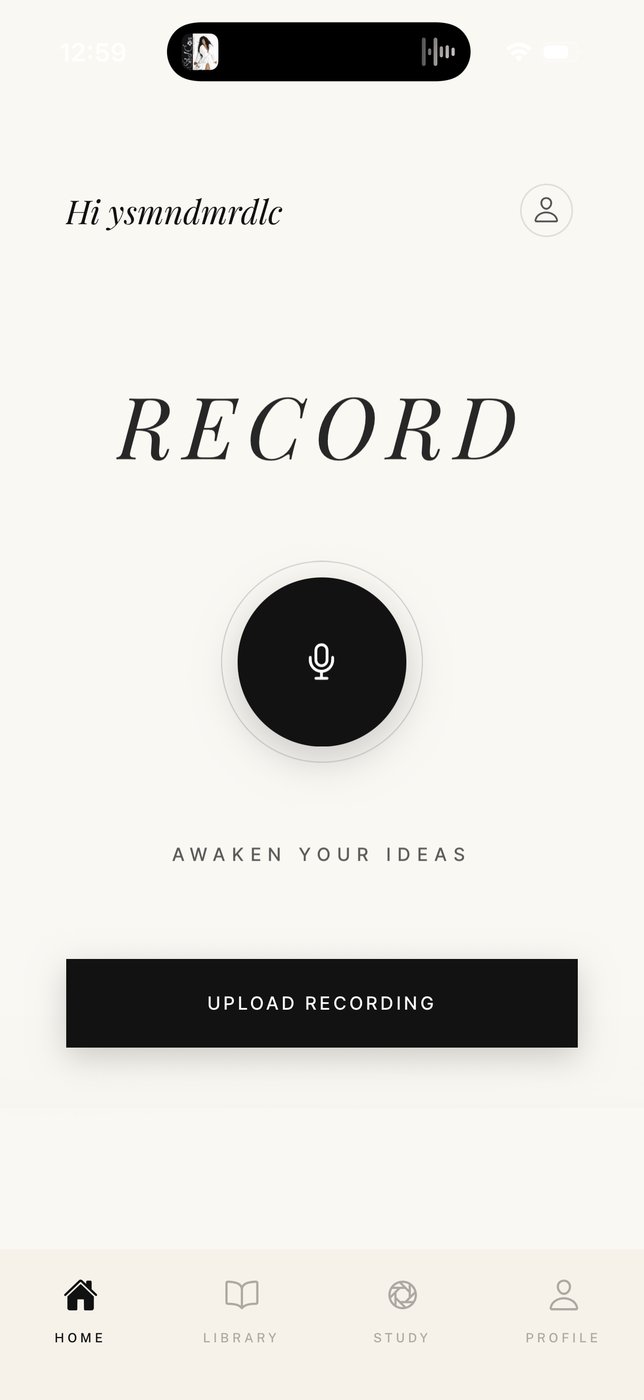 Record anything