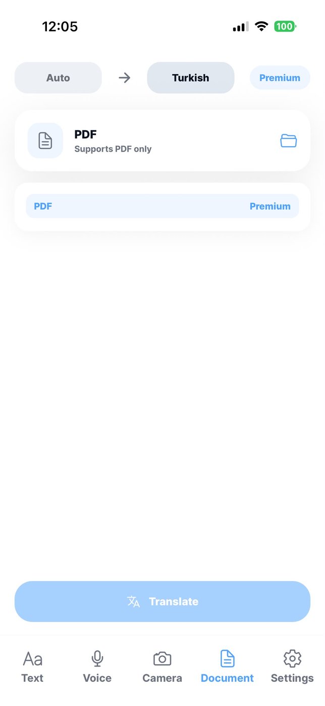 Translate documents